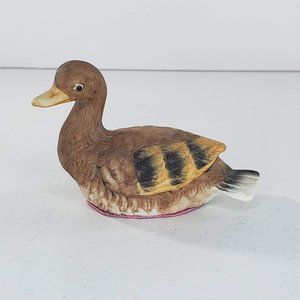 Vintage Duck Ceramic Figurine